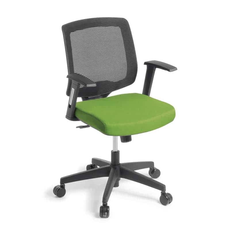 image of mason chair with green seatpad