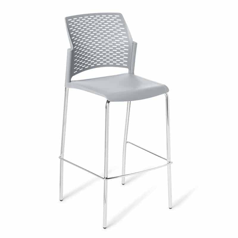 image of grey punk stool