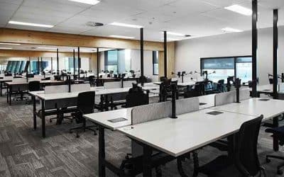 image of ballarat gov hub workstations