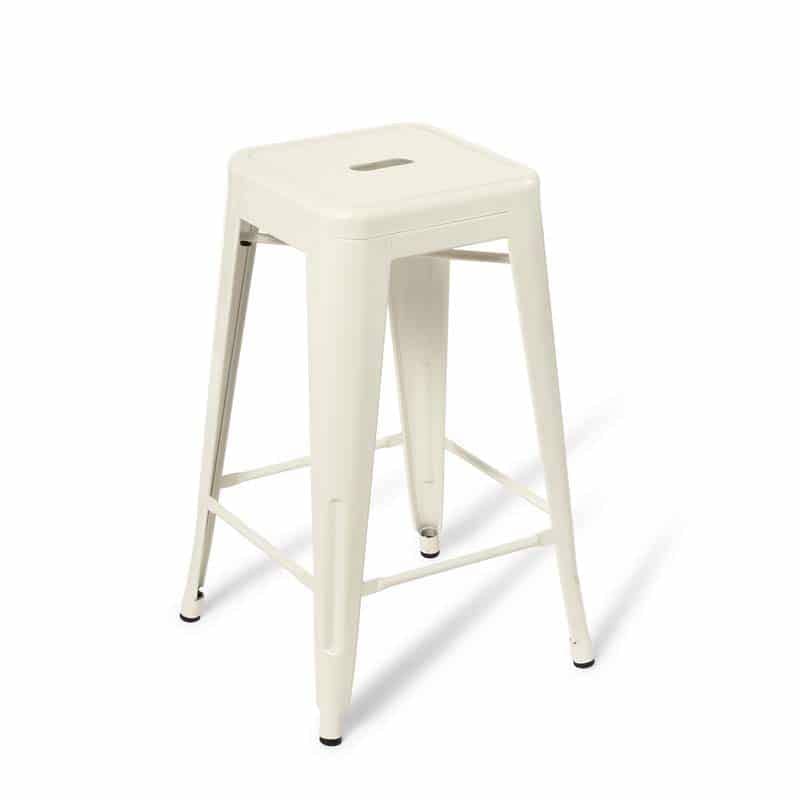 image of Jenz white stool