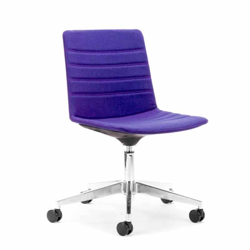 image of purple jump castors chair
