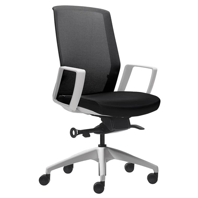 image of black aventra chair for offices