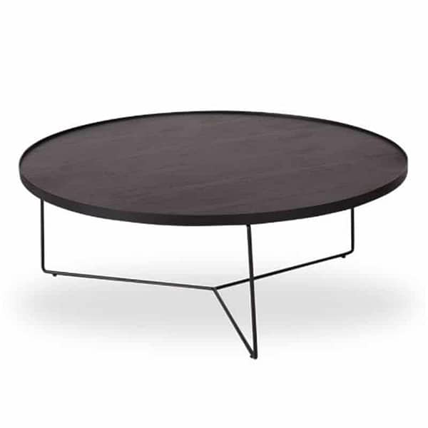 image of alley coffee table medium black