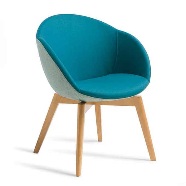 image of amara timber chair for offices
