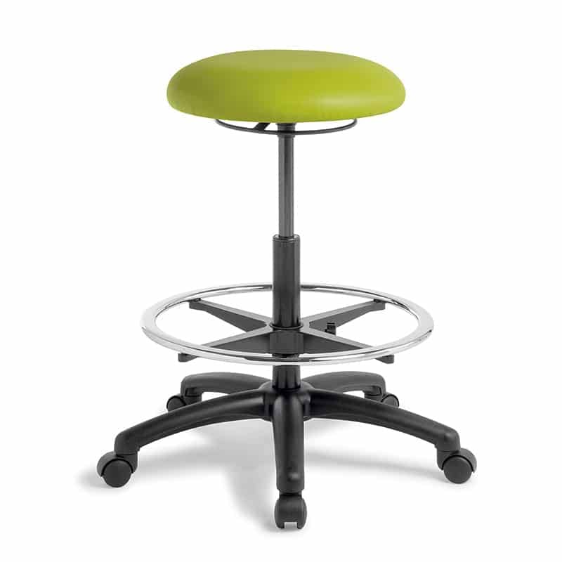image of draft bolone stool lime
