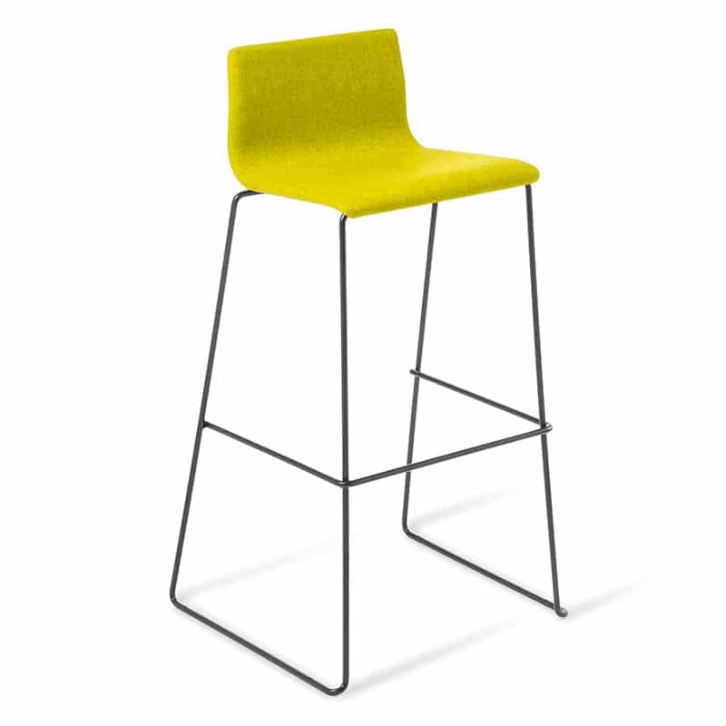 image of sled callum stool yellow