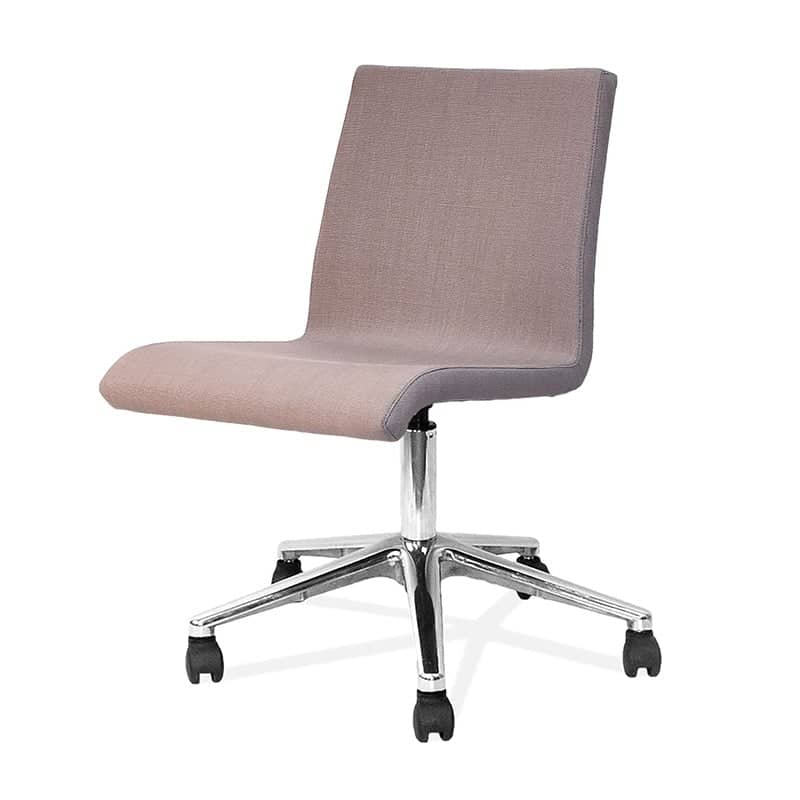 image of pink corvi five star chair for offices