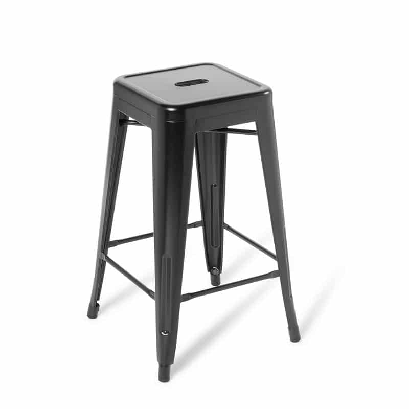 image of Jenz black stool