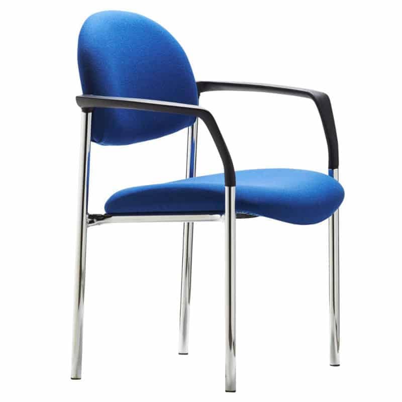 image of four leg surface chair with arms