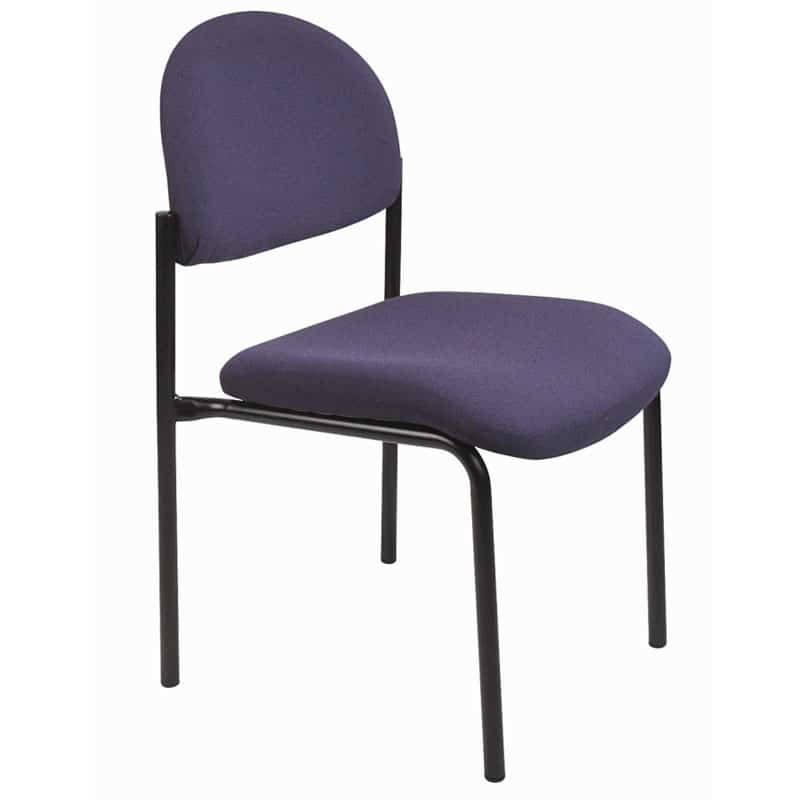 image of surface four leg chair black base