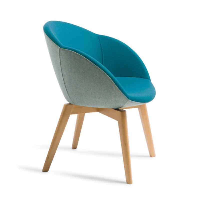 image of amara timber chair for offices